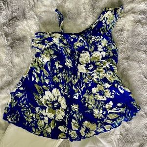 Justice for Girls asymmetrical one shoulder top